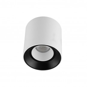 DK3090-WB+WH Светильник накладной IP 20, 10 Вт, GU5.3, LED, бело-черный/белый, пластик в Пойковском - poikovskii.mebel24.online | фото 1