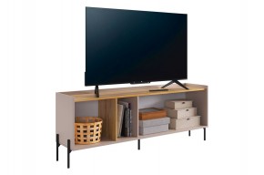 ДОМИНИКА Гостиная (модульная) кашемир/дуб крафт золотой в Пойковском - poikovskii.mebel24.online | фото 12