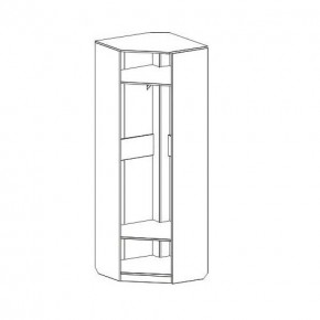 ЭЛАНА Прихожая (модульная) Дуб сонома в Пойковском - poikovskii.mebel24.online | фото 5