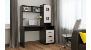 ФАВОРИТ Стол компьютерный (Венге/Анкор светлый) в Пойковском - poikovskii.mebel24.online | фото 1