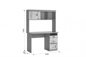 ФОРСАЖ К2 Детский гарнитур (крафт золотой/белый) в Пойковском - poikovskii.mebel24.online | фото 5