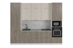 ФЬЮДЖИ Кухонный гарнитур Экстра (3000 мм) в Пойковском - poikovskii.mebel24.online | фото 3