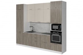 ФЬЮДЖИ Кухонный гарнитур Экстра (3000 мм) в Пойковском - poikovskii.mebel24.online | фото 4