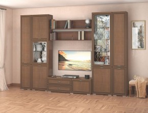 Гостиная-горка Ливорно орех в Пойковском - poikovskii.mebel24.online | фото 4