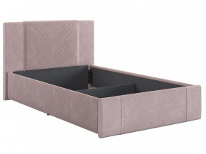 ХЛОЯ Кровать 1200 каркас (нежно-розовый велюр) в Пойковском - poikovskii.mebel24.online | фото
