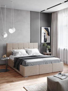 Интерьерная Кровать Рио Бежевый 1400x2000 в Пойковском - poikovskii.mebel24.online | фото