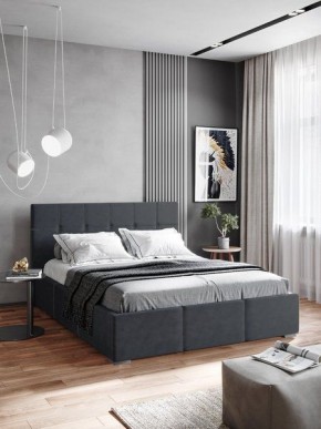 Интерьерная Кровать Рио Серый 1400x2000 в Пойковском - poikovskii.mebel24.online | фото