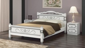 КАРИНА-5 Кровать из массива 900 в Пойковском - poikovskii.mebel24.online | фото 1