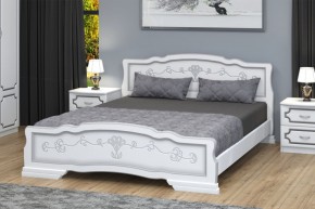 КАРИНА-6 Кровать из массива 1600 в Пойковском - poikovskii.mebel24.online | фото 1