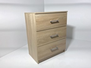 Комод 3 ящика (дуб сонома) в Пойковском - poikovskii.mebel24.online | фото