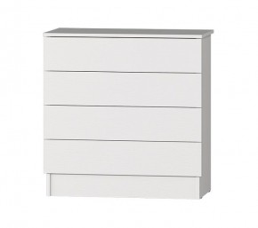 Комод Фаворит-3 (Белый текстурный) в Пойковском - poikovskii.mebel24.online | фото 2
