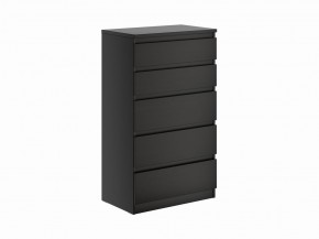 Комод КАСТОР с пятью ящиками, цвет Дуб Венге в Пойковском - poikovskii.mebel24.online | фото