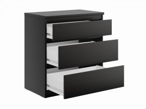 Комод КАСТОР с тремя ящиками, цвет Дуб Венге в Пойковском - poikovskii.mebel24.online | фото 2