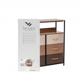 Комод Leset Локи 6 ящ. с полкой в Пойковском - poikovskii.mebel24.online | фото 11