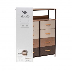 Комод Leset Локи 8 ящ. с полкой в Пойковском - poikovskii.mebel24.online | фото 10