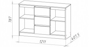 НИЦЦА-5 Комод (НЦ.05) в Пойковском - poikovskii.mebel24.online | фото 2