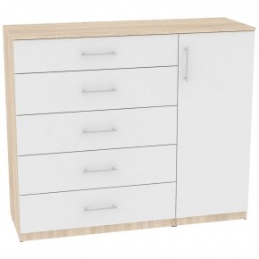 Комод "Калисто (K41)" ручка рейлинг (ДСС-Белый) в Пойковском - poikovskii.mebel24.online | фото
