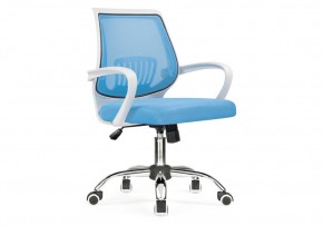 Компьютерное кресло Ergoplus blue / white в Пойковском - poikovskii.mebel24.online | фото