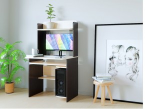 Компьютерный стол КЛ №5.5 (Венге/Дуб молочный) в Пойковском - poikovskii.mebel24.online | фото
