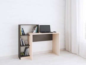 Компьютерный стол Квартет-2 венге/дуб молочный в Пойковском - poikovskii.mebel24.online | фото