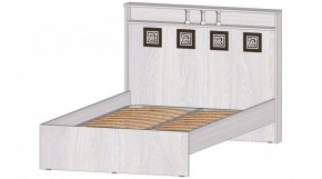 КОСТА-РИКА Кровать 1200 с основанием (анкор светлый) в Пойковском - poikovskii.mebel24.online | фото