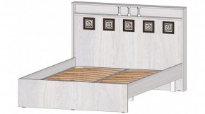 КОСТА-РИКА Кровать 1400 с основанием (анкор светлый) в Пойковском - poikovskii.mebel24.online | фото