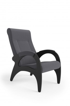 Кресло для отдыха Римини 19-К-ГР (экокожа/венге) ГРАФИТ в Пойковском - poikovskii.mebel24.online | фото 2