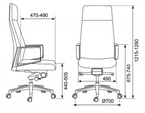 Кресло для руководителя _JONS/CASHGREY в Пойковском - poikovskii.mebel24.online | фото 6