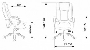 Кресло для руководителя T-9925SL/BLACK в Пойковском - poikovskii.mebel24.online | фото 5