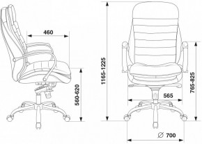 Кресло для руководителя T-9950/Black в Пойковском - poikovskii.mebel24.online | фото 12