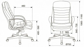 Кресло для руководителя T-9950PL в Пойковском - poikovskii.mebel24.online | фото 6