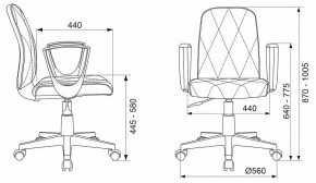 Кресло компьютерное CH-327/BLACK-PU в Пойковском - poikovskii.mebel24.online | фото 8