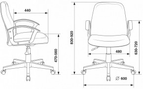 Кресло компьютерное CH-808-LOW/#B в Пойковском - poikovskii.mebel24.online | фото 3