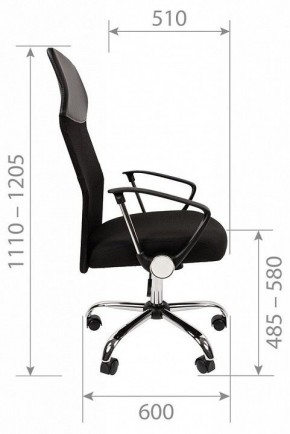 Кресло компьютерное Chairman 610 в Пойковском - poikovskii.mebel24.online | фото 6