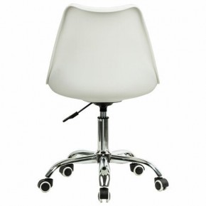 Кресло стул BRABIX "Eames MG-310 CH", хром, пластик белый, экокожа белая, 532923 в Пойковском - poikovskii.mebel24.online | фото 4