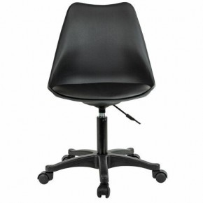 Кресло стул BRABIX "Eames MG-310 PL", пластик черный, экокожа черная, 532927 в Пойковском - poikovskii.mebel24.online | фото 1