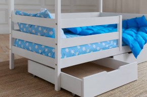 Кровать-домик 80*160 Белый в Пойковском - poikovskii.mebel24.online | фото 5