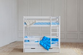 Кровать двухъярусная без крыши 80*160 Белый в Пойковском - poikovskii.mebel24.online | фото 4