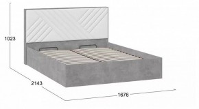 Кровать двуспальная Хилтон в Пойковском - poikovskii.mebel24.online | фото 4