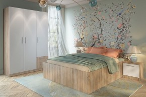 Кровать двуспальная Илга в Пойковском - poikovskii.mebel24.online | фото 4