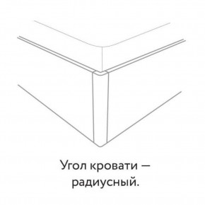 НАОМИ Кровать БЕЗ основания 1200х2000 в Пойковском - poikovskii.mebel24.online | фото 3