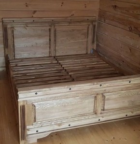 Кровать "Викинг 01" 1800 массив в Пойковском - poikovskii.mebel24.online | фото 2