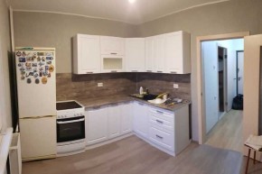 Кухня модульная Луксор серый-кремовый в Пойковском - poikovskii.mebel24.online | фото 5