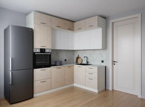 Кухонный гарнитур Демо 2200*1700 (Стол. 38мм) в Пойковском - poikovskii.mebel24.online | фото