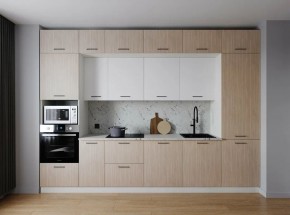 Кухонный гарнитур Демо 3400 (Стол. 26мм) в Пойковском - poikovskii.mebel24.online | фото