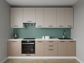 Кухонный гарнитур Каппучино 3000 h950 (Стол. 38мм) в Пойковском - poikovskii.mebel24.online | фото