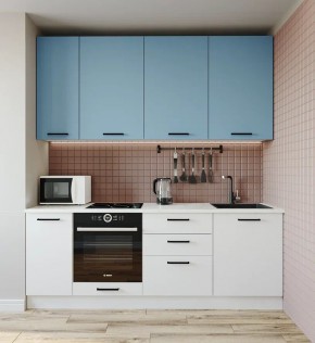 Кухонный гарнитур Капри 2200 h950 (Стол. 38мм) в Пойковском - poikovskii.mebel24.online | фото