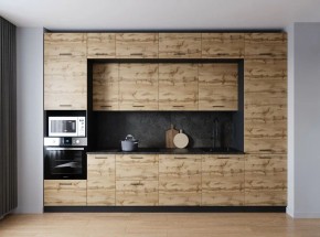 Кухонный гарнитур Крафт 3400 (Стол. 38мм) в Пойковском - poikovskii.mebel24.online | фото