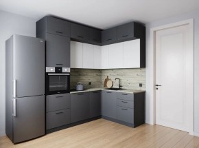 Кухонный гарнитур Меренга 2200*1700 (Стол. 26мм) в Пойковском - poikovskii.mebel24.online | фото