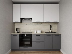 Кухонный гарнитур Меренга 2400 h950 (Стол. 26мм) в Пойковском - poikovskii.mebel24.online | фото 1
